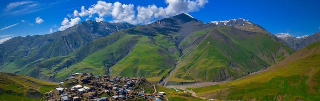 TOUR TO KHINALIG – 2200 METERS ABOVE SEA LEVEL